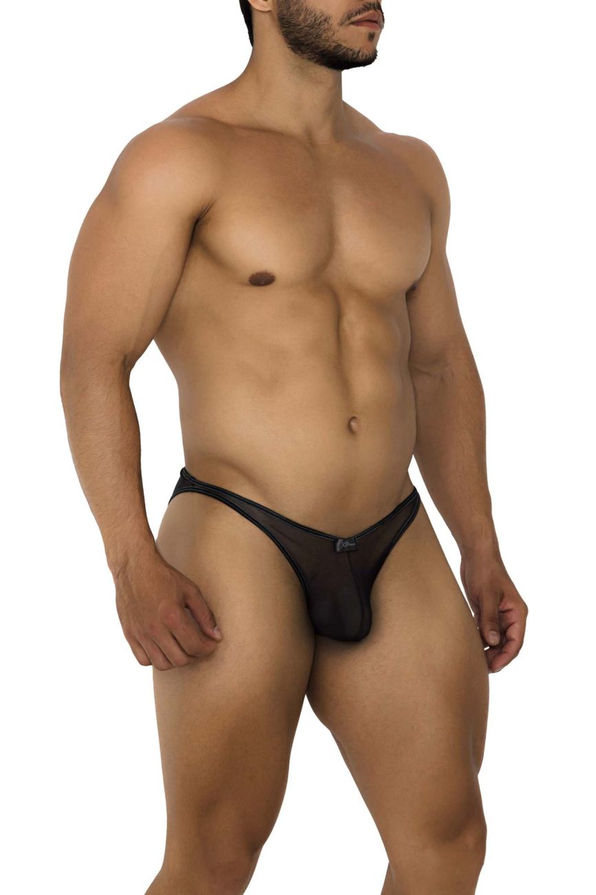 Xtremen 91187 Tulle Mesh Bikini Color Black - DealByEthan.gay loves Xtremen