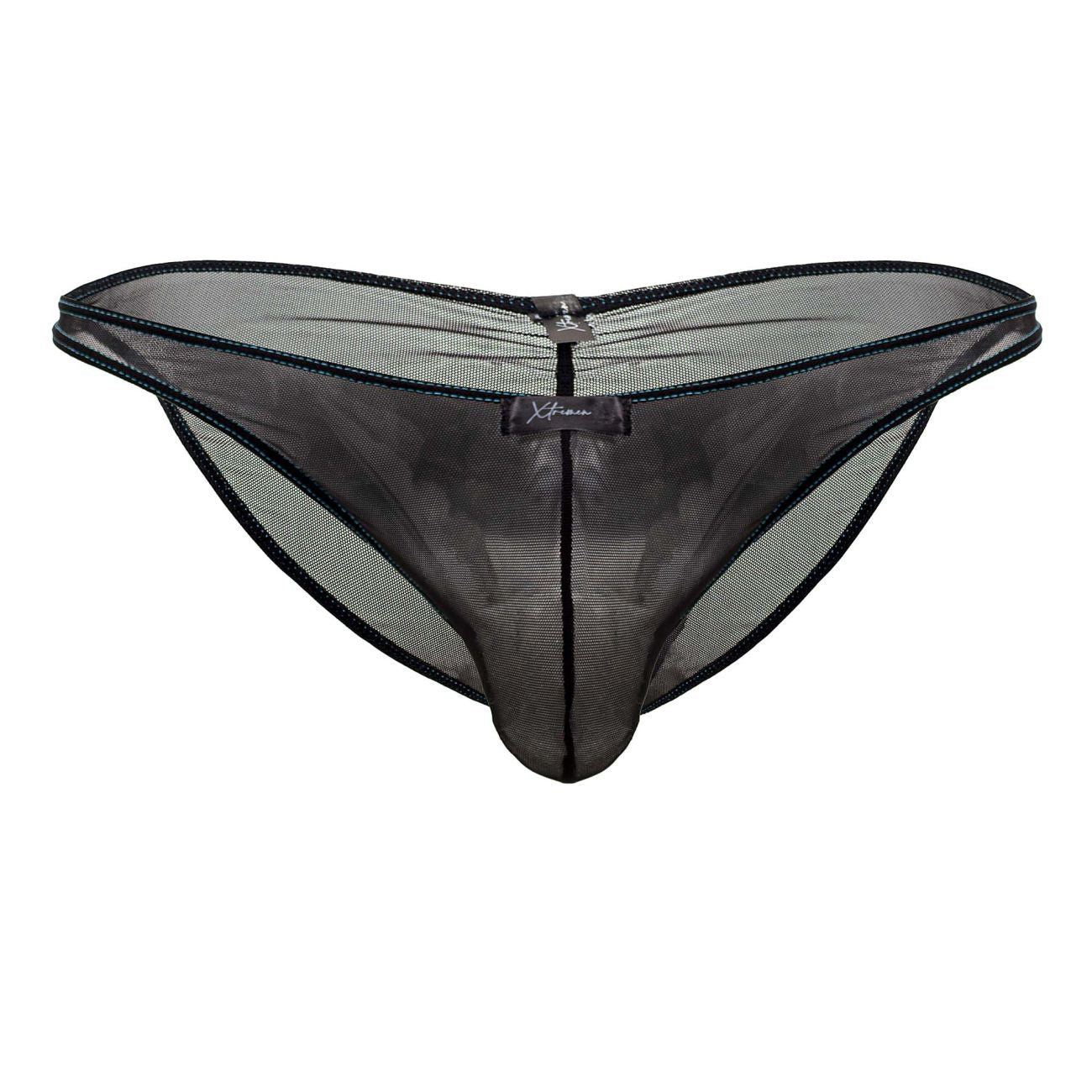 Xtremen 91187 Tulle Mesh Bikini Color Black - DealByEthan.gay loves Xtremen