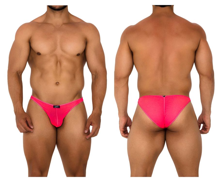 Xtremen 91187 Tulle Mesh Bikini Color Pink - DealByEthan.gay loves Xtremen