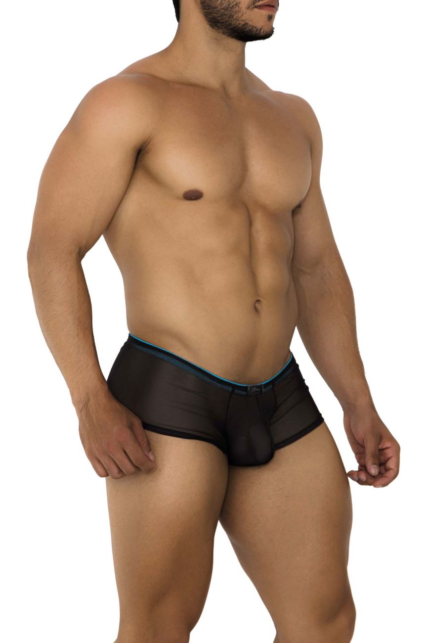 Xtremen 91188 Tulle Mesh Trunks Color Black - DealByEthan.gay loves Xtremen