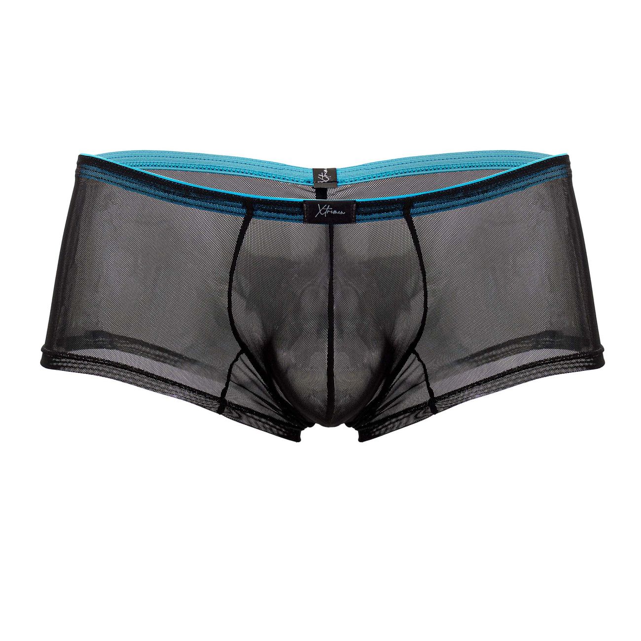 Xtremen 91188 Tulle Mesh Trunks Color Black - DealByEthan.gay loves Xtremen