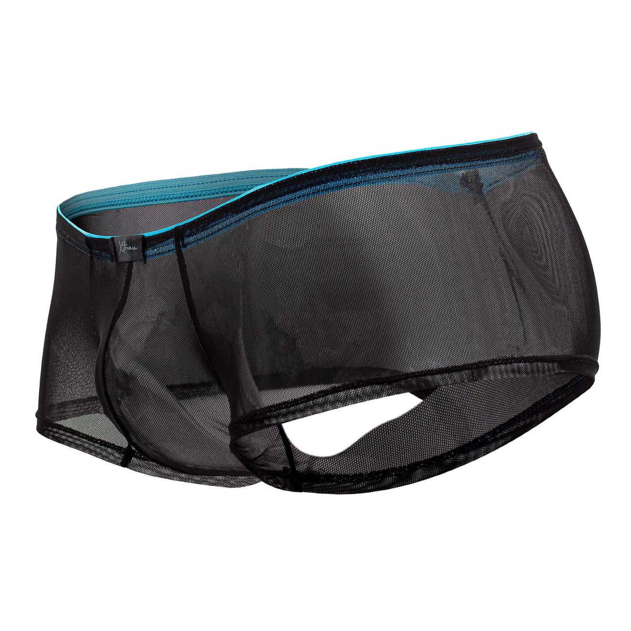 Xtremen 91188 Tulle Mesh Trunks Color Black - DealByEthan.gay loves Xtremen