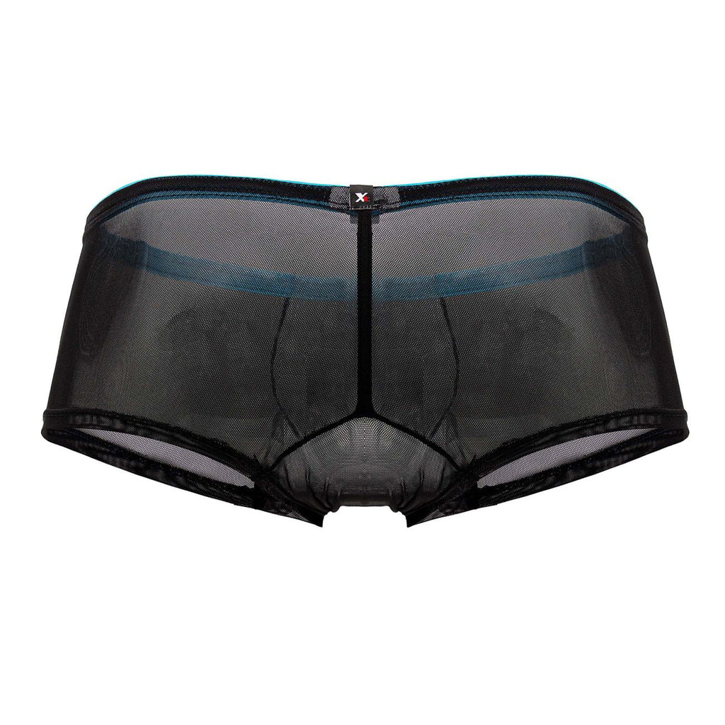 Xtremen 91188 Tulle Mesh Trunks Color Black - DealByEthan.gay loves Xtremen