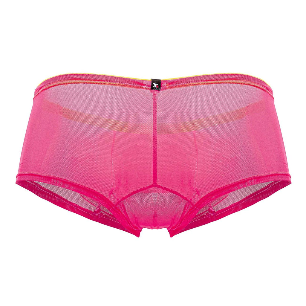 Xtremen 91188 Tulle Mesh Trunks Color Pink - DealByEthan.gay loves Xtremen