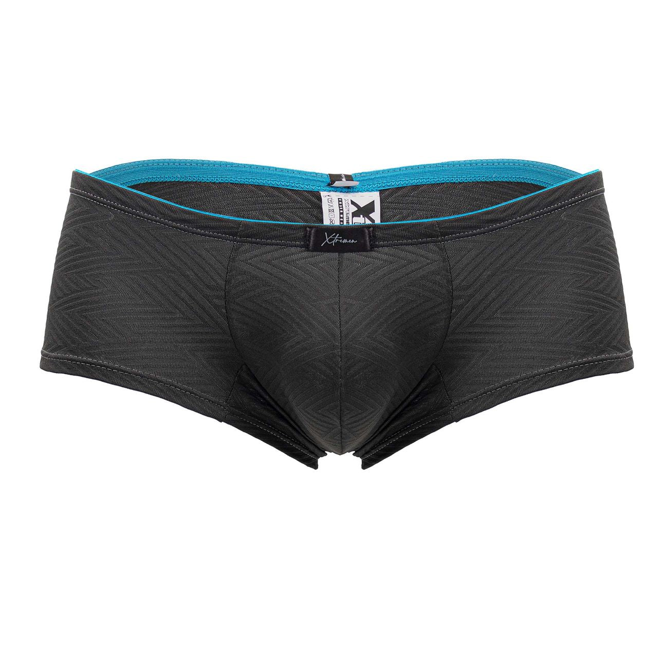 Xtremen 91190 Jacquard Trunks Color Gray - DealByEthan.gay loves Xtremen