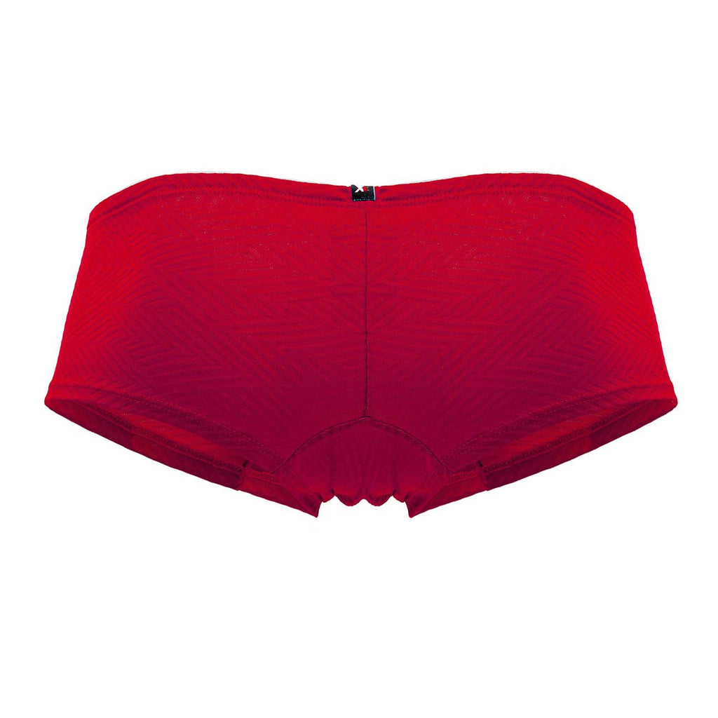 Xtremen 91190 Jacquard Trunks Color Red - DealByEthan.gay loves Xtremen
