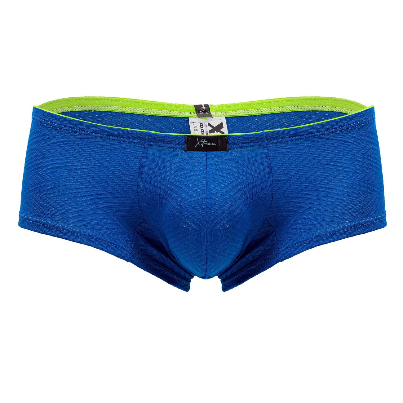 Xtremen 91190 Jacquard Trunks Color Royal Blue - DealByEthan.gay loves Xtremen