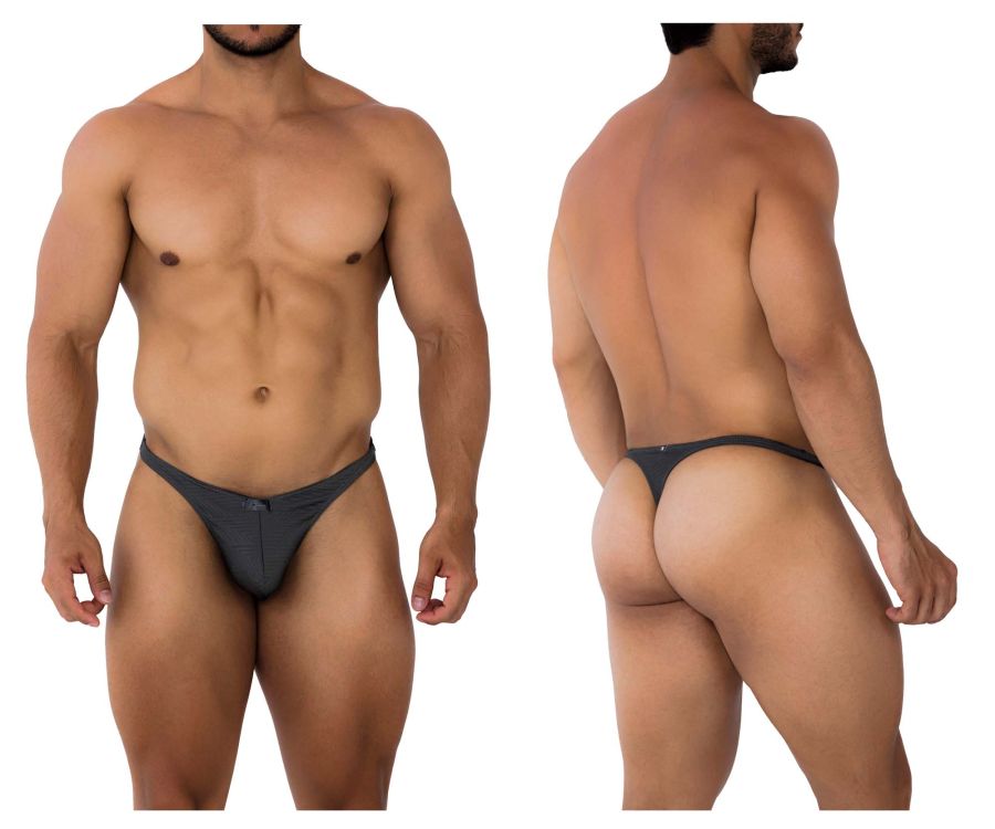 Xtremen 91191 Jacquard Thongs Color Gray - DealByEthan.gay loves Xtremen
