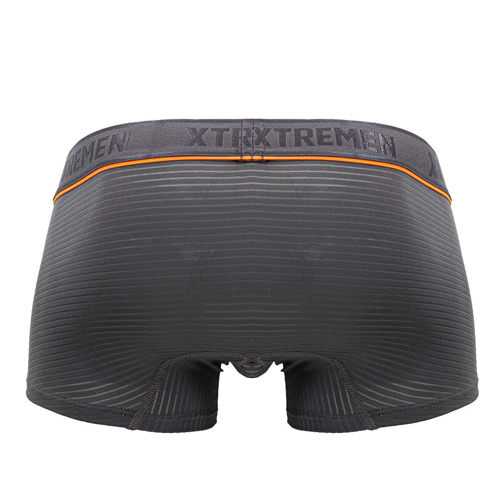 Xtremen 91196 Jacquard Trunks Color Gray - DealByEthan.gay loves Xtremen
