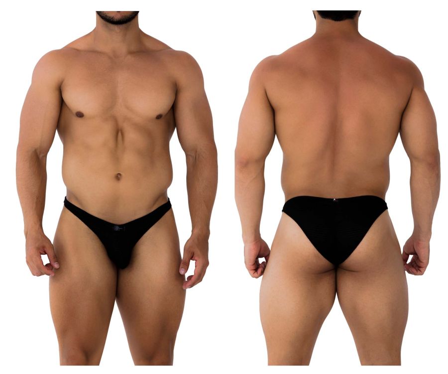 Xtremen 91197 Jacquard Bikini Color Black - DealByEthan.gay loves Xtremen