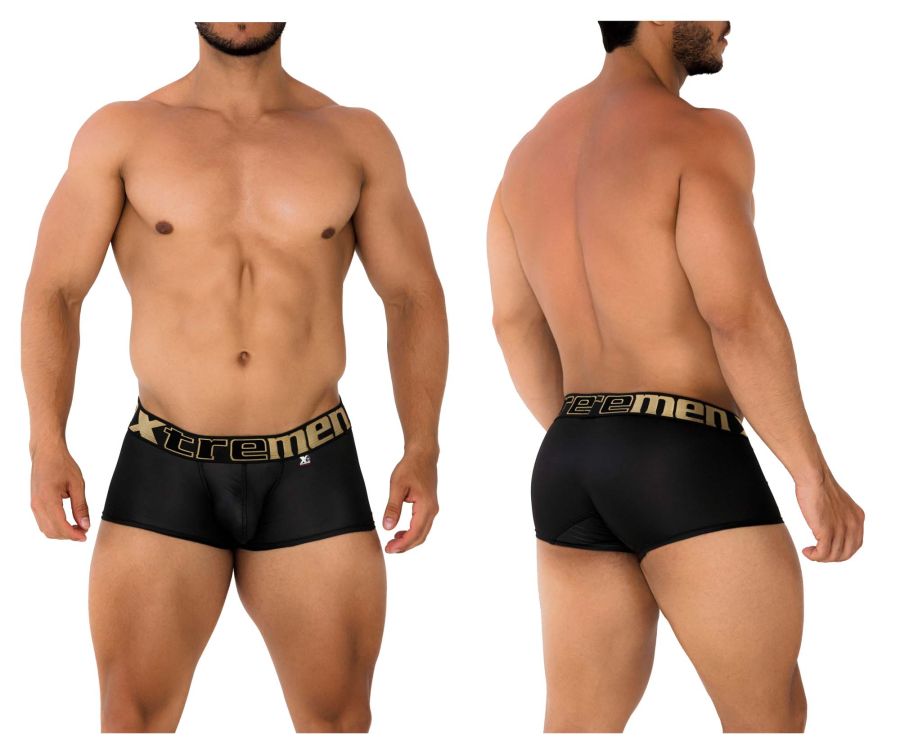 Xtremen 91202 Microfiber Trunks Color Black - DealByEthan.gay loves Xtremen