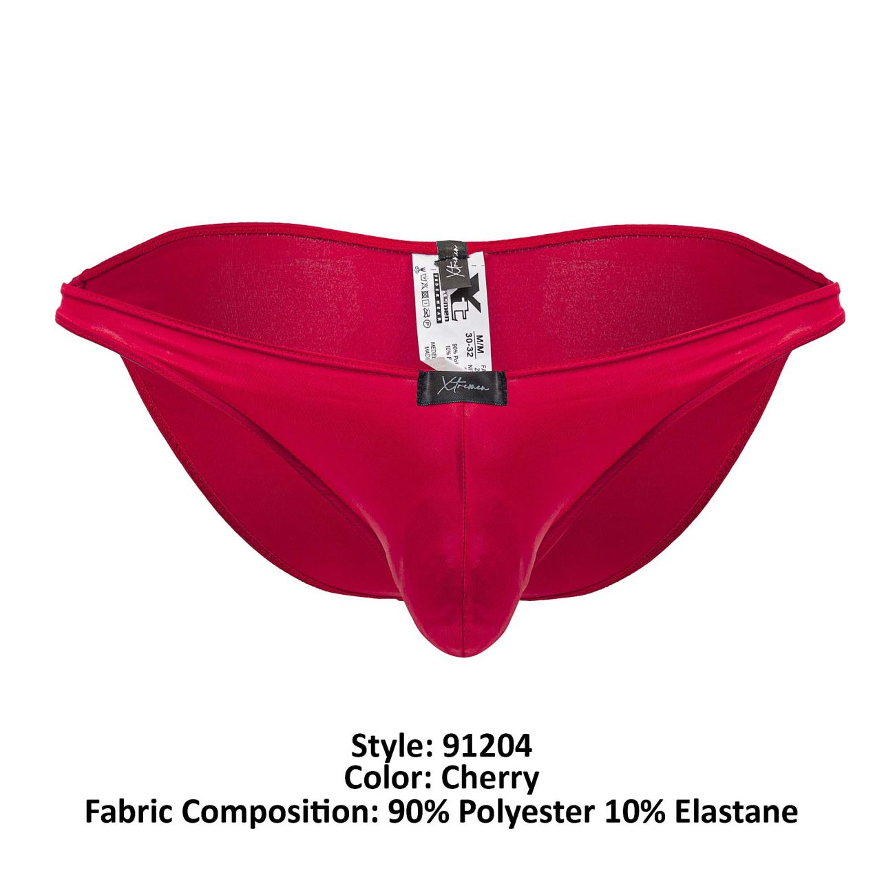 Xtremen 91204 Microfiber Bikini Color Cherry - DealByEthan.gay loves Xtremen