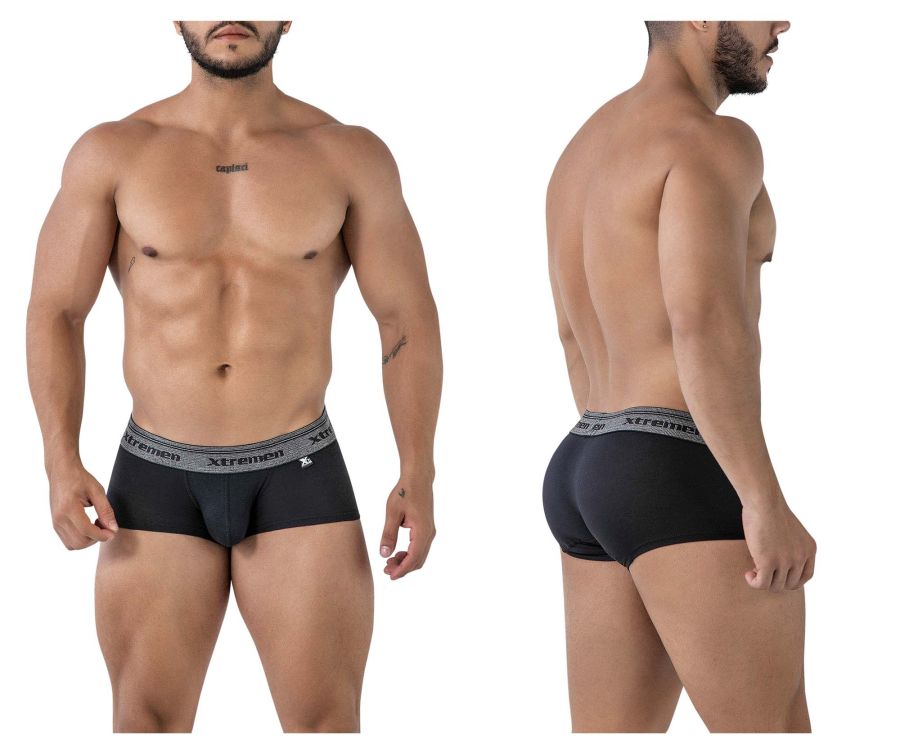 Xtremen 91205B Baumwollmischung Badehose Farbe Schwarz