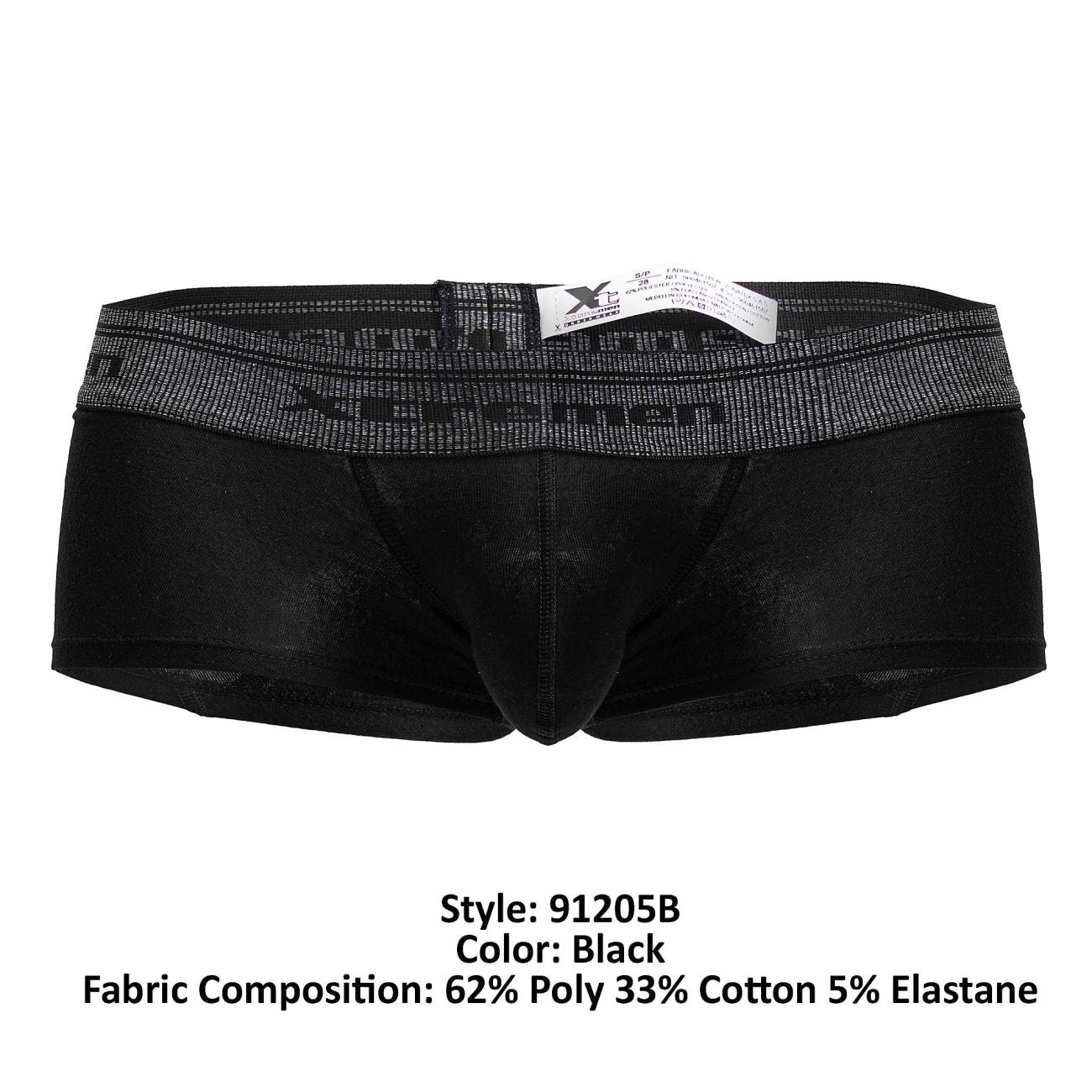 Xtremen 91205B Baumwollmischung Badehose Farbe Schwarz