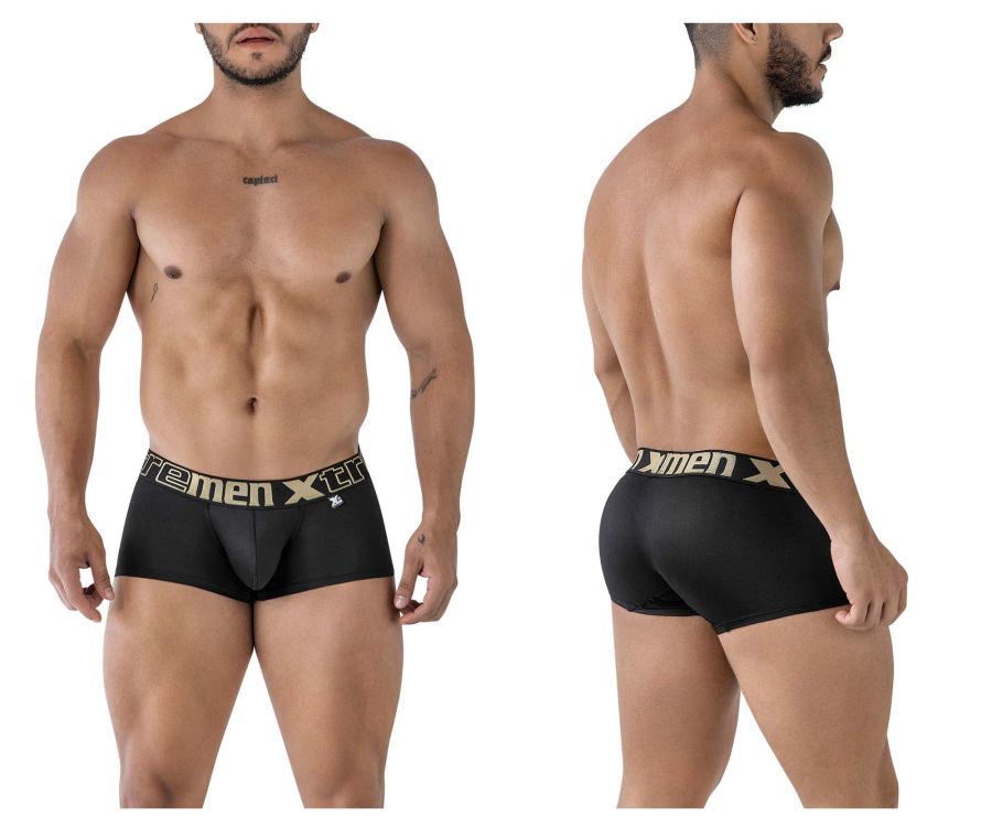 Xtremen 91206B Mikrofaser-Badehose, Farbe Schwarz