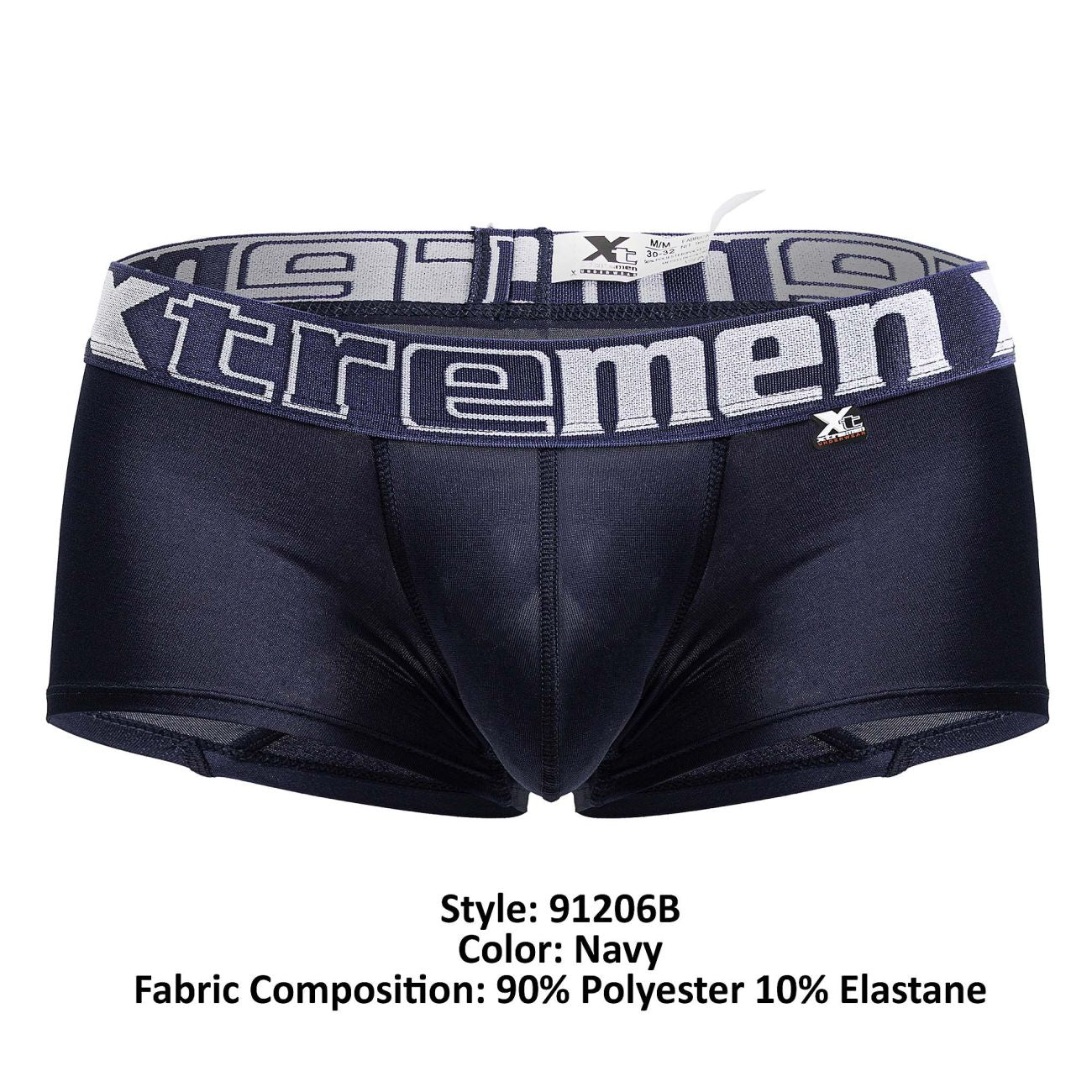 Xtremen 91206B Mikrofaser-Badehose, Farbe Marineblau