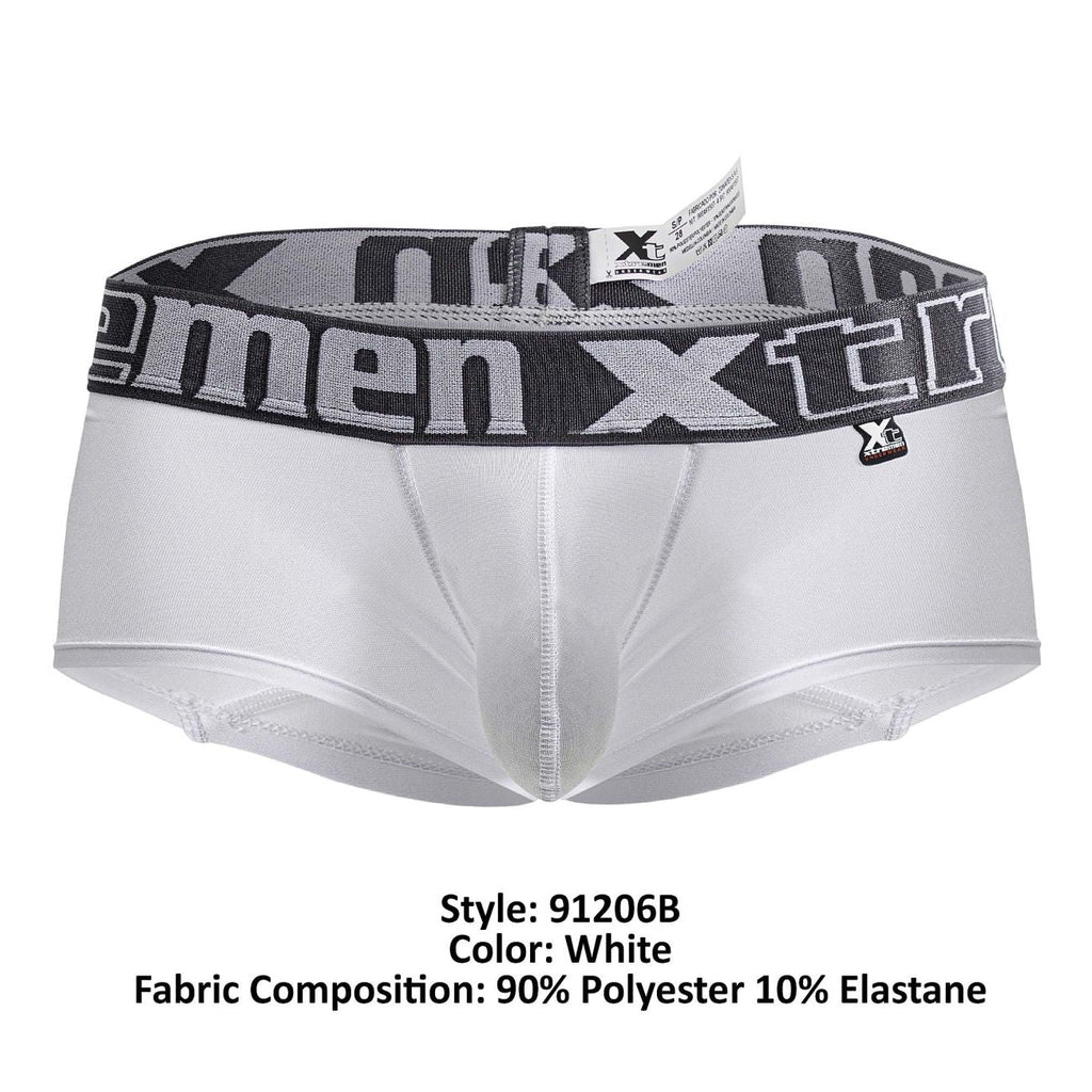 Xtremen 91206B Mikrofaser-Badehose, Farbe Weiß