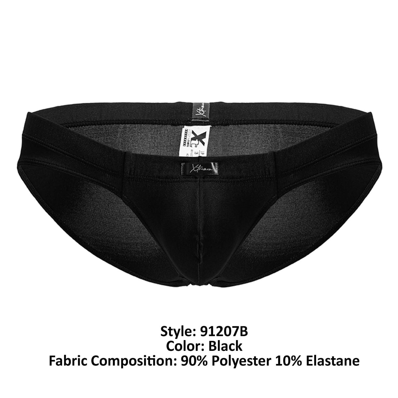 Xtremen 91207B Mikrofaser-Slip, Farbe Schwarz