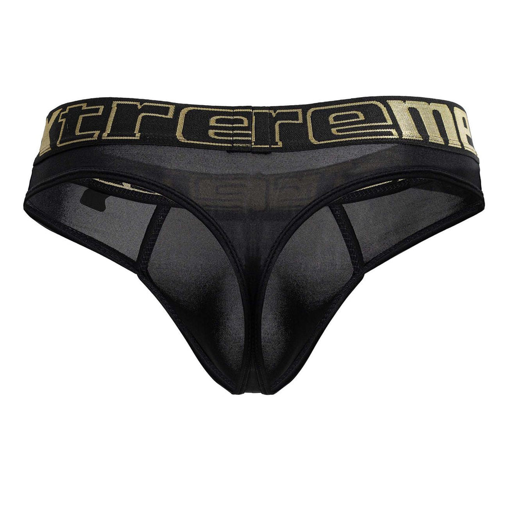 Xtremen 91208B Mikrofaser-Strings Farbe Schwarz