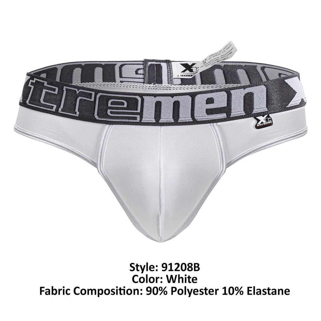 Xtremen 91208B Mikrofaser-Strings Farbe Weiß