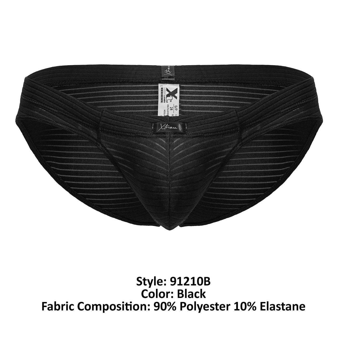 Xtremen 91210B Mikrofaser-Slip, Farbe Schwarz