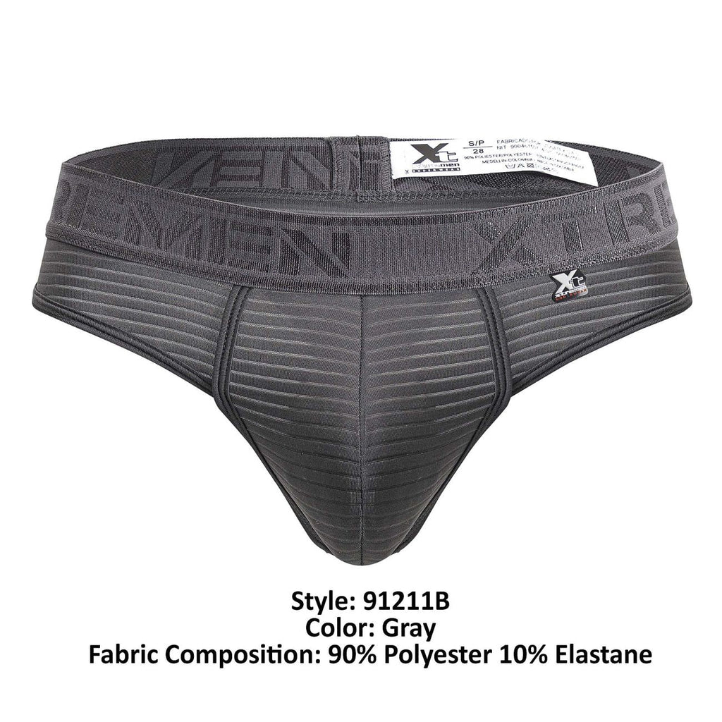 Xtremen 91211B Mikrofaser-Strings Farbe Grau