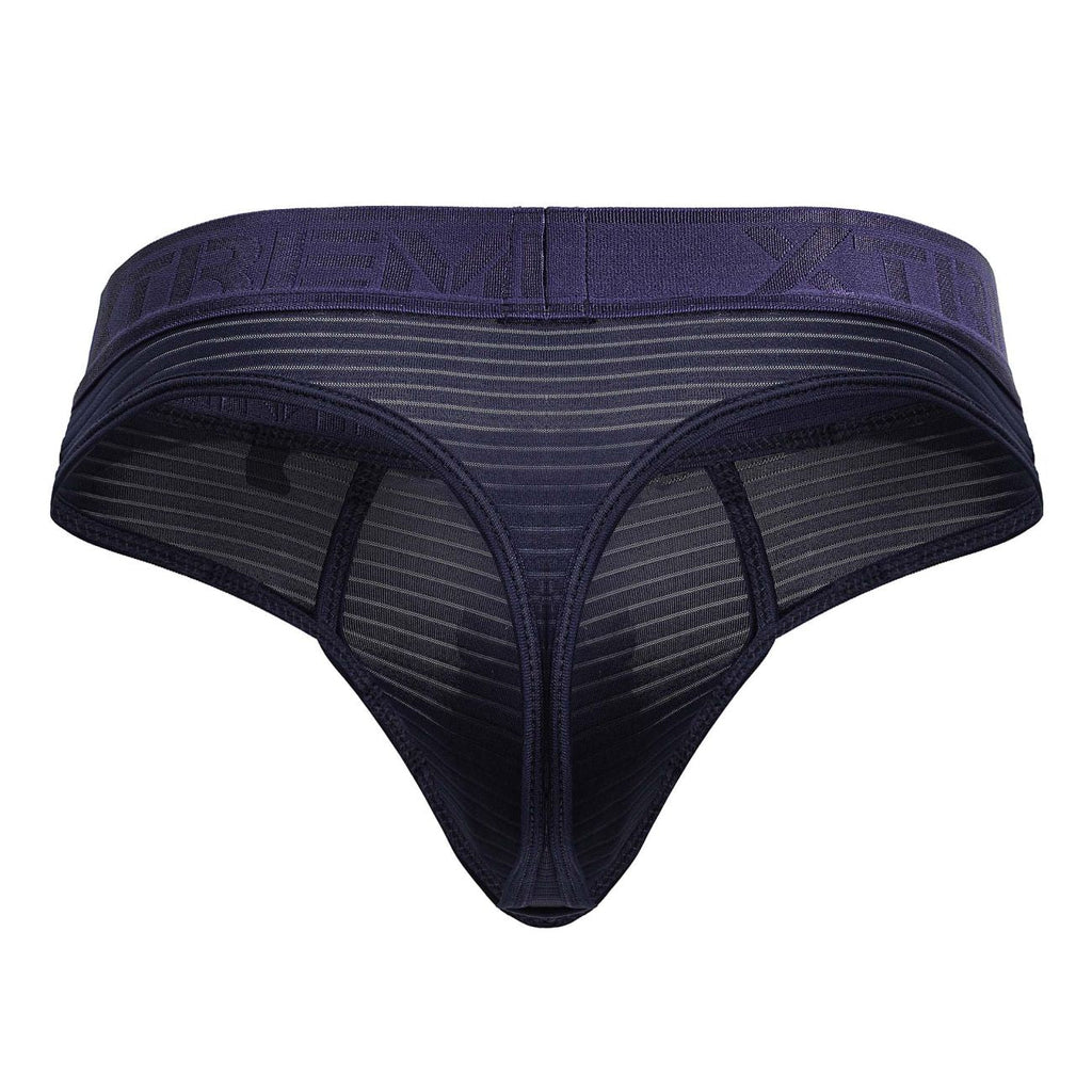 Xtremen 91211B Mikrofaser-Strings, Farbe Marineblau
