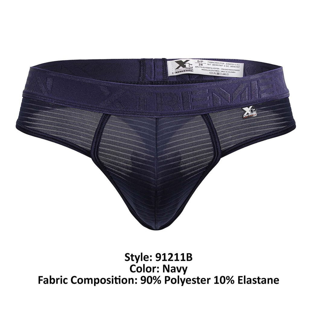 Xtremen 91211B Mikrofaser-Strings, Farbe Marineblau