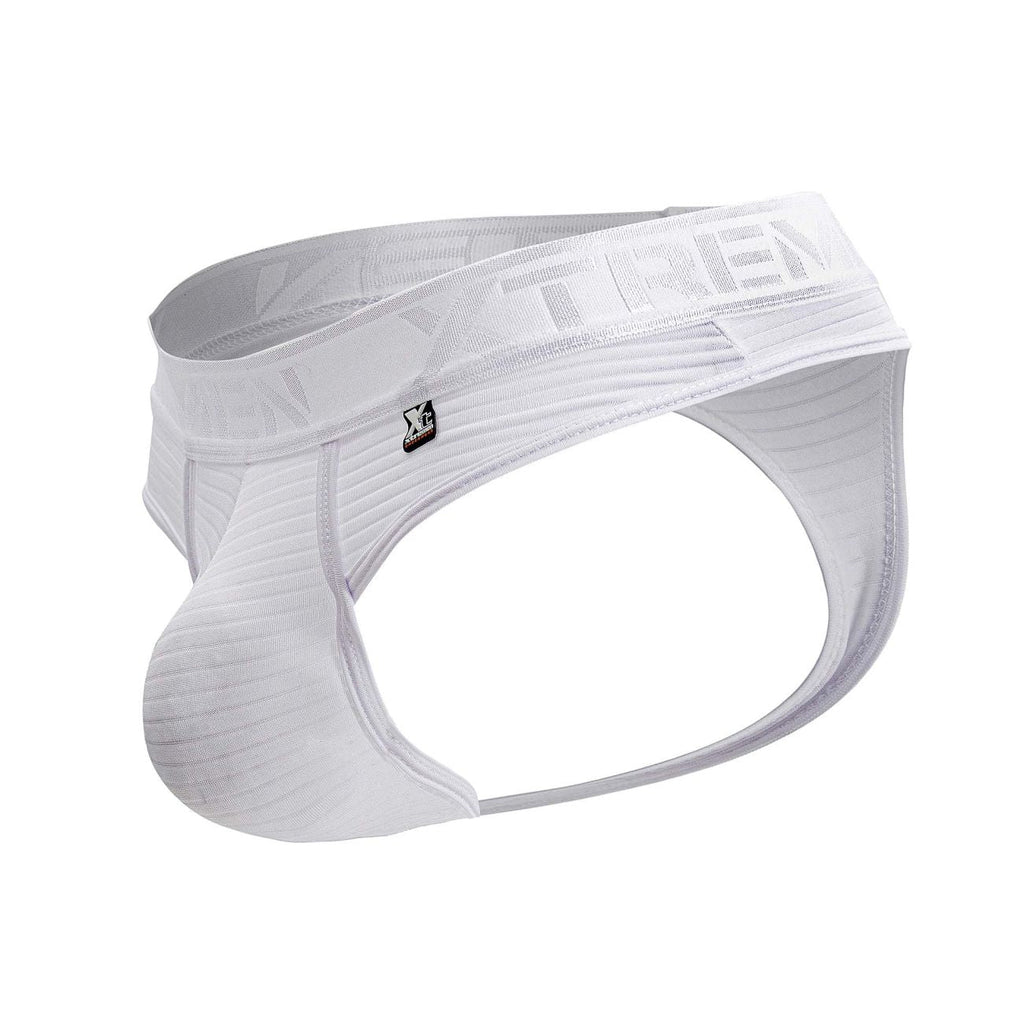 Xtremen 91211B Mikrofaser-Strings Farbe Weiß