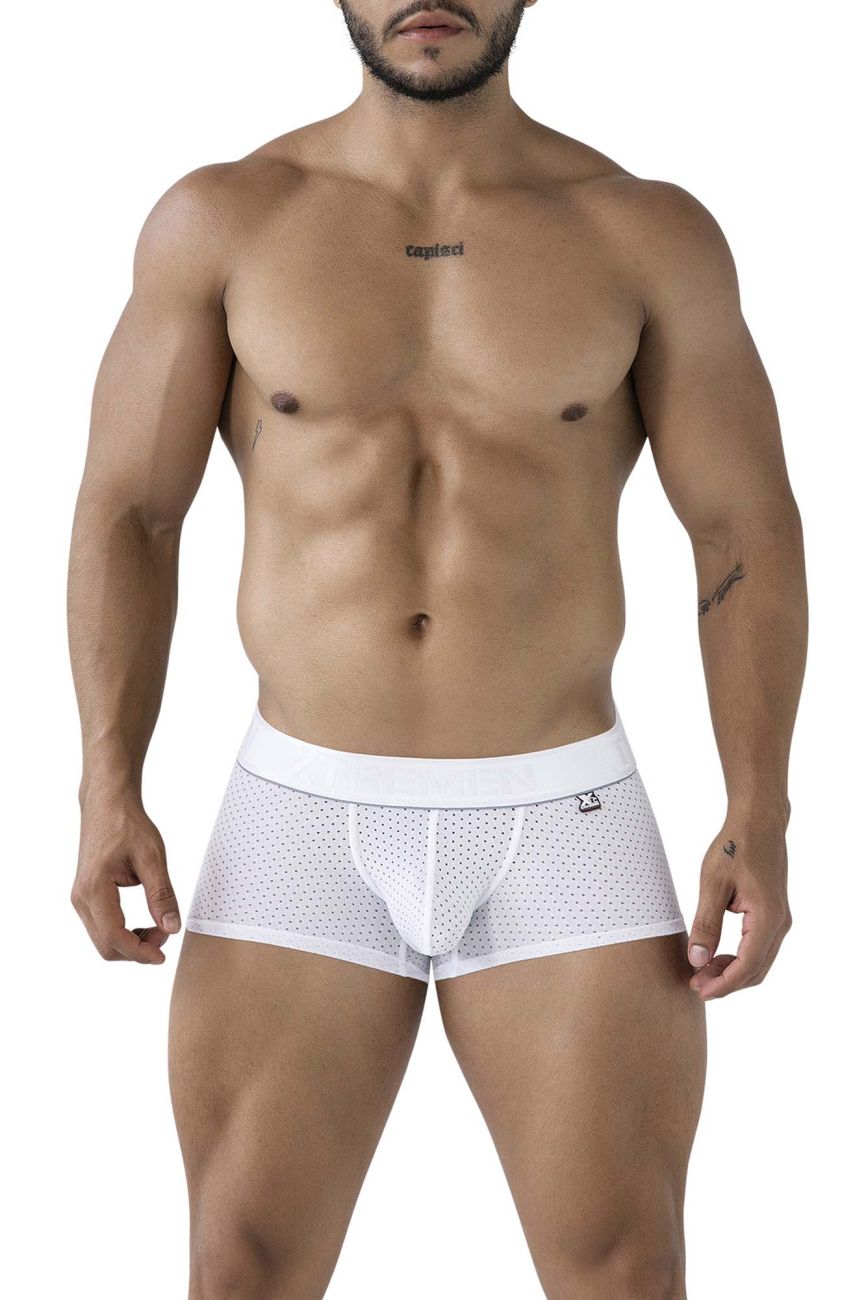 Xtremen 91212B Mikrofaser-Badehose, Farbe: Weiß