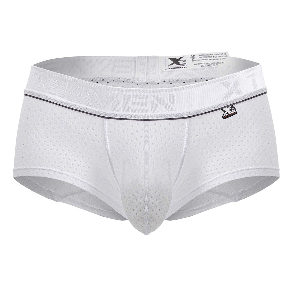 Xtremen 91212B Mikrofaser-Badehose, Farbe: Weiß