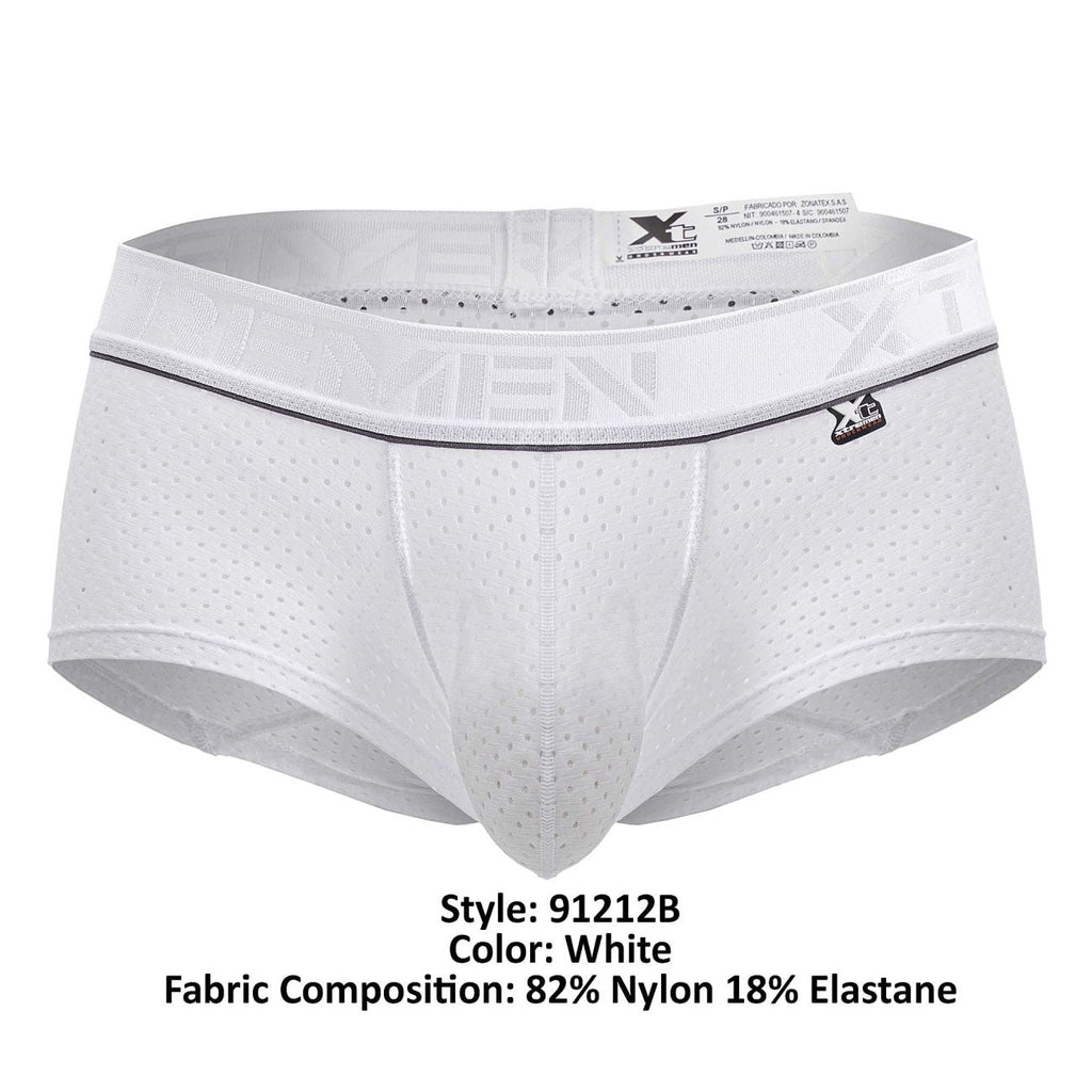 Xtremen 91212B Mikrofaser-Badehose, Farbe: Weiß