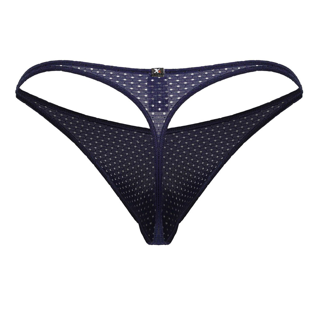 Xtremen 91214B Mikrofaser-Strings Farbe Dunkelblau