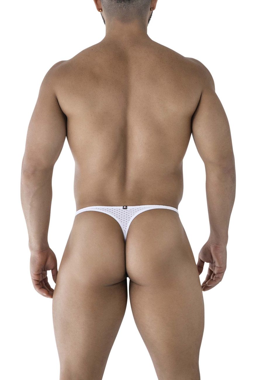 Xtremen 91214B Mikrofaser-Strings Farbe Weiß