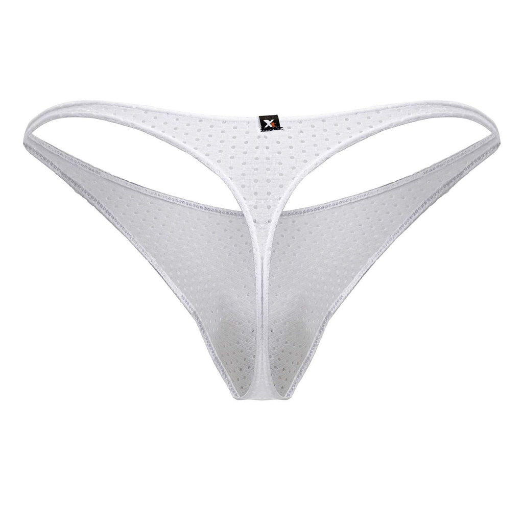 Xtremen 91214B Mikrofaser-Strings Farbe Weiß