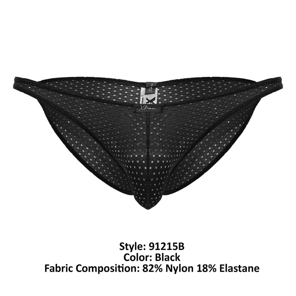 Xtremen 91215B Mikrofaser-Bikini, Farbe Schwarz