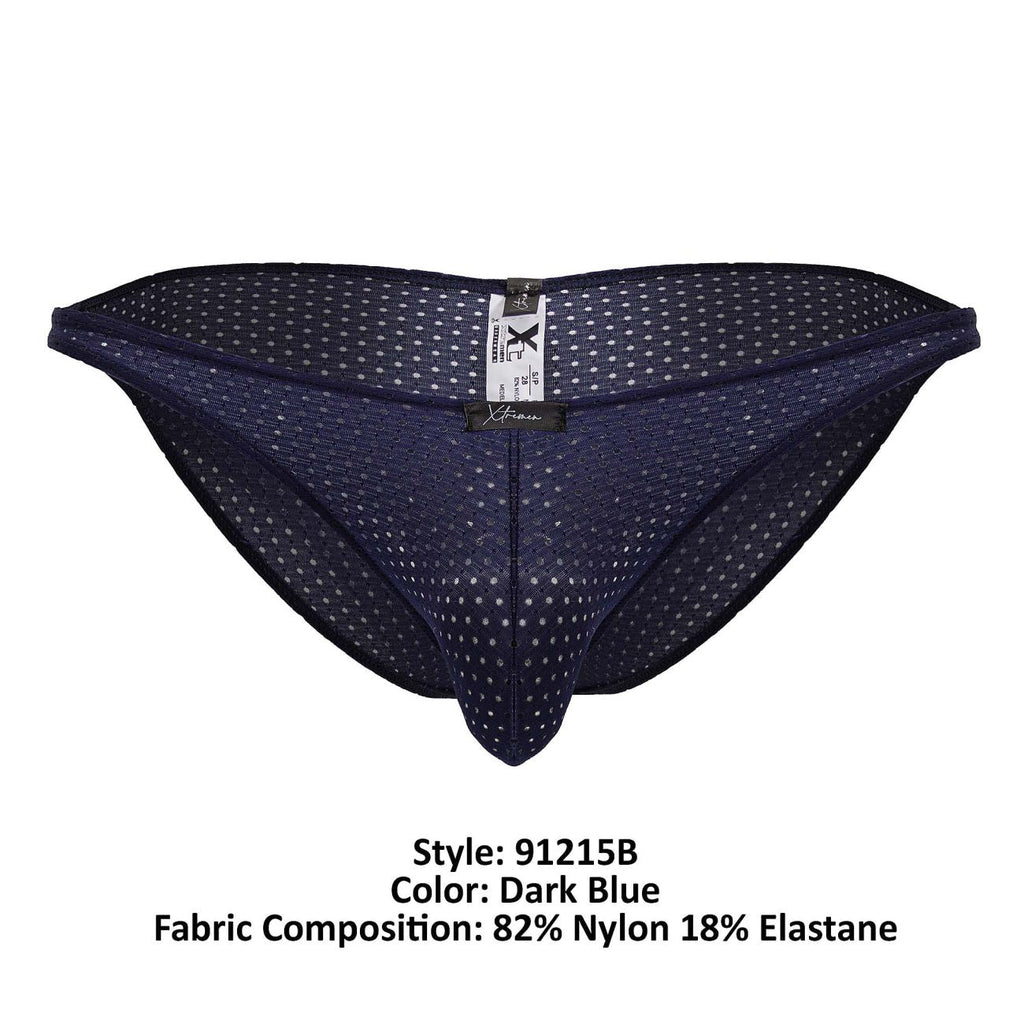 Xtremen 91215B Mikrofaser-Bikini, Farbe Dunkelblau