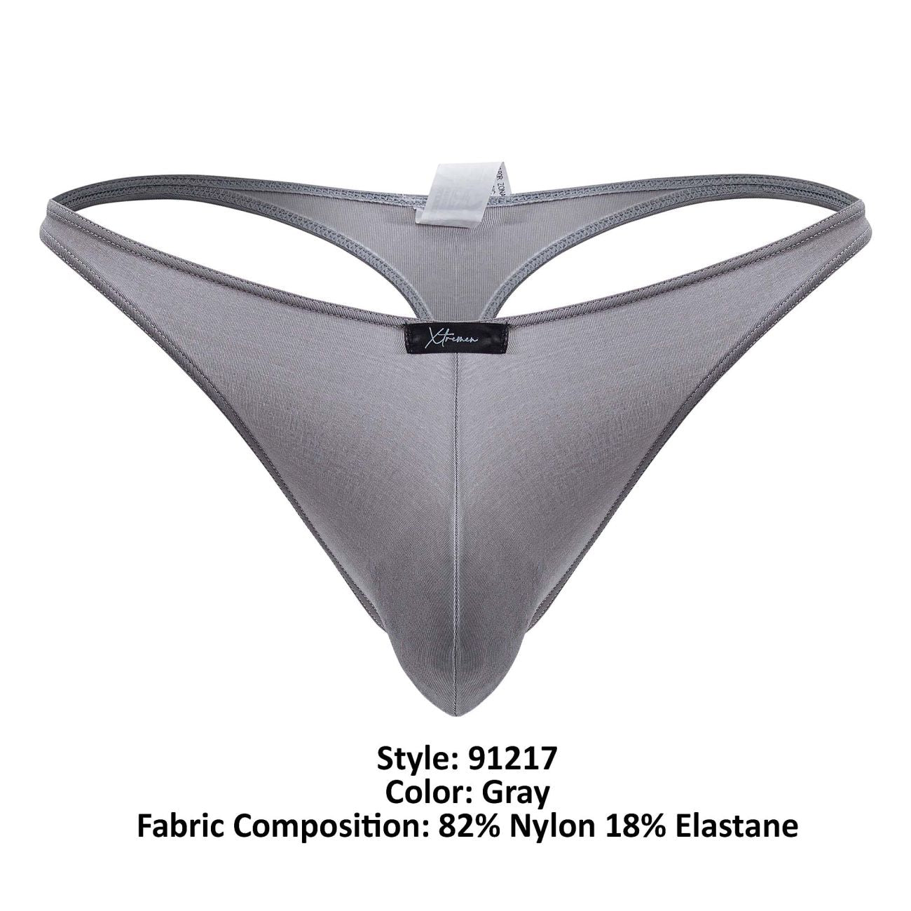 Xtremen 91217 Microfiber Thongs Color Gray - DealByEthan.gay loves Xtremen