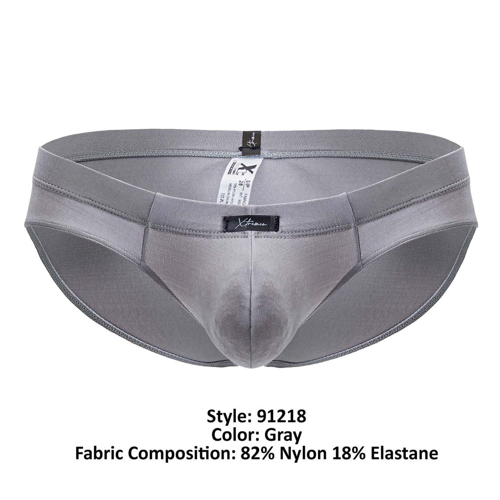 Xtremen 91218 Microfiber Briefs Color Gray - DealByEthan.gay loves Xtremen