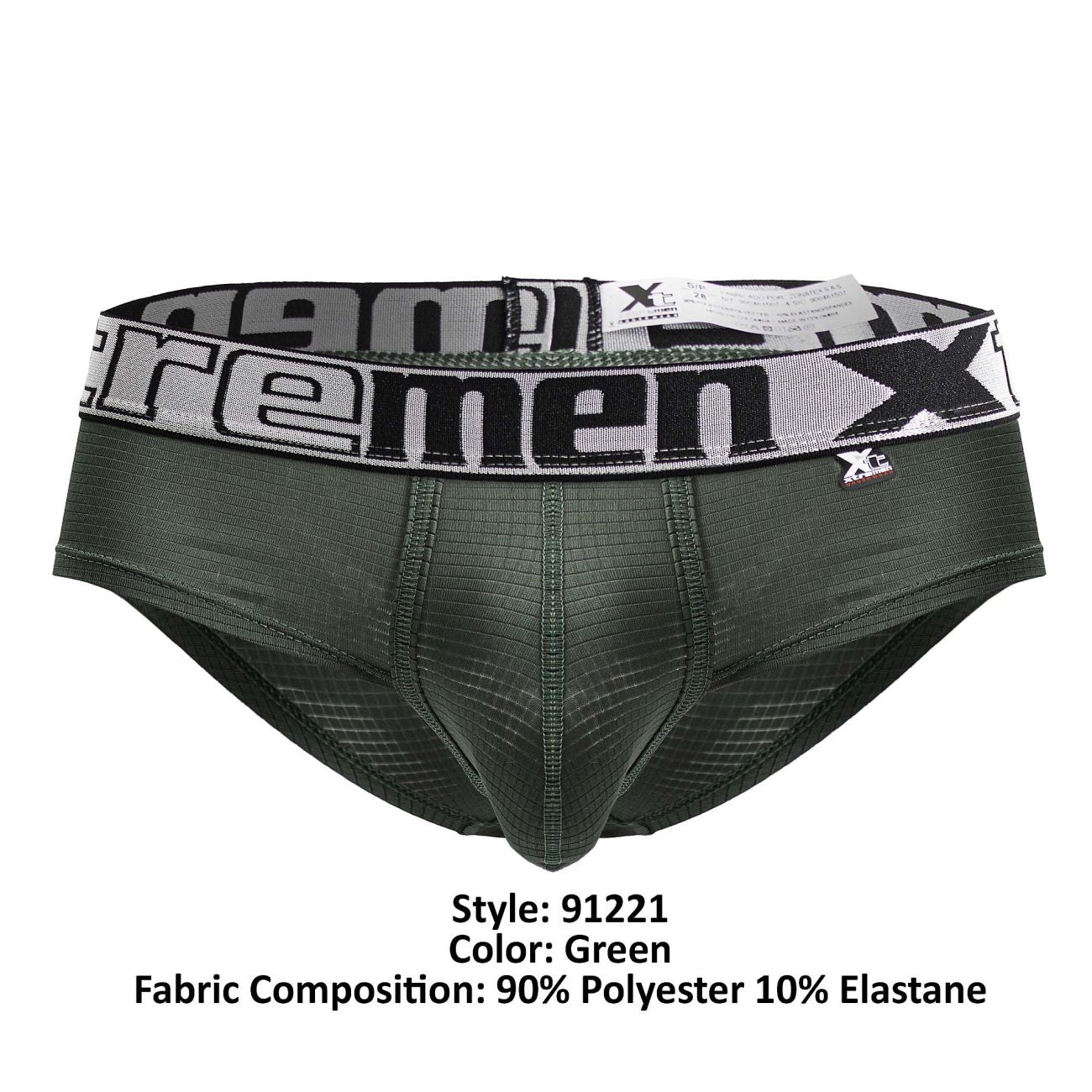 Xtremen 91221 Mikrofaser-Slip, Farbe Grün