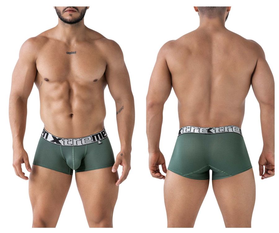 Xtremen 91222 Mikrofaser-Badehose, Farbe Grün
