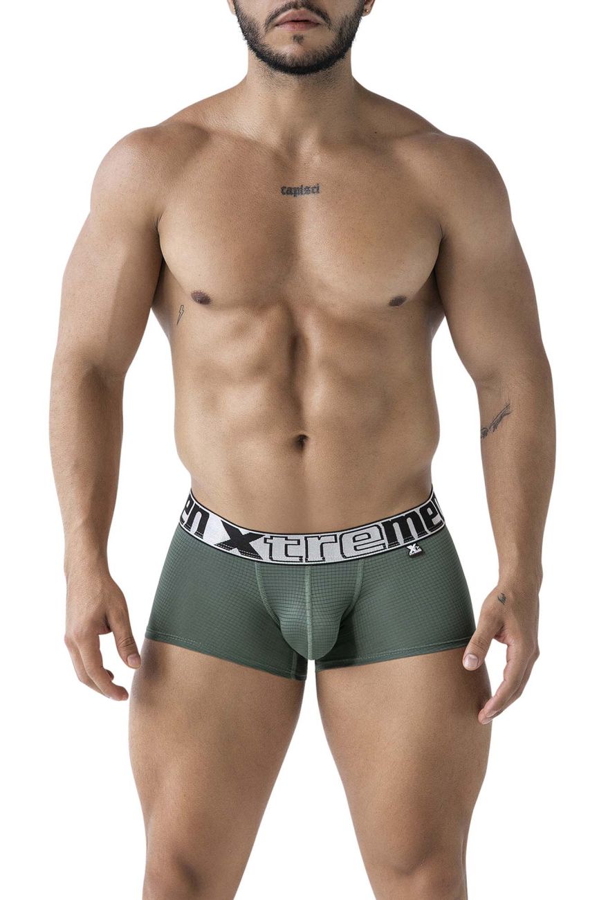 Xtremen 91222 Mikrofaser-Badehose, Farbe Grün