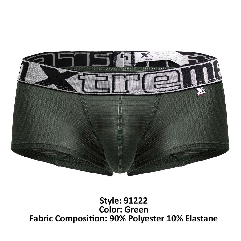 Xtremen 91222 Mikrofaser-Badehose, Farbe Grün