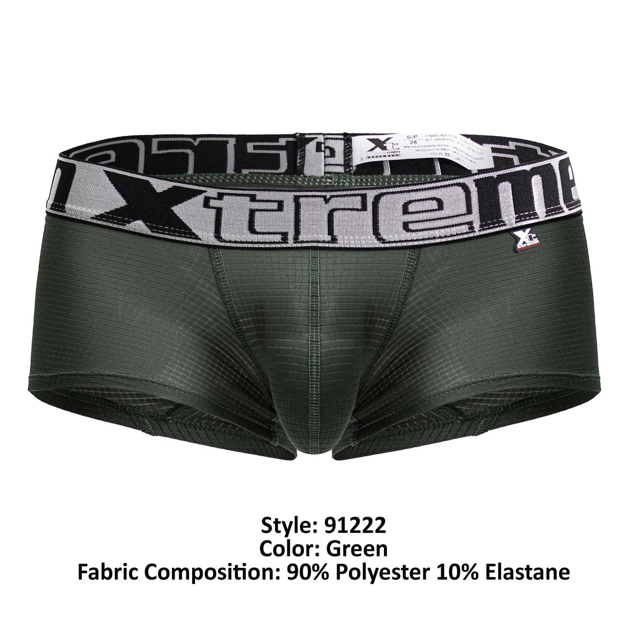 Xtremen 91222 Mikrofaser-Badehose, Farbe Grün