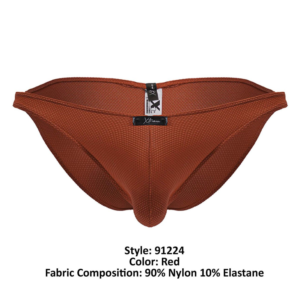 Xtremen 91224 Microfiber Bikini Color Red - DealByEthan.gay loves Xtremen