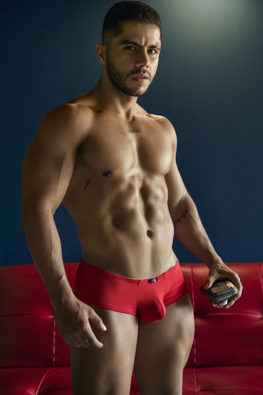 Xtremen 91225 Microfiber Trunks Color Red - DealByEthan.gay loves Xtremen