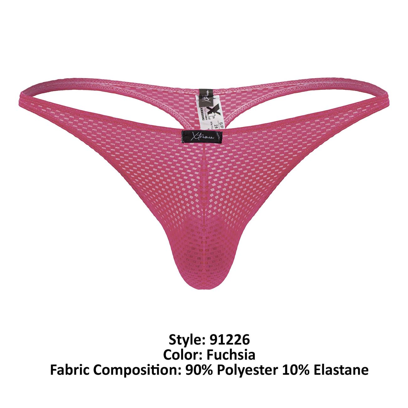 Xtremen 91226 Microfiber Thongs Color Fuchsia - DealByEthan.gay loves Xtremen