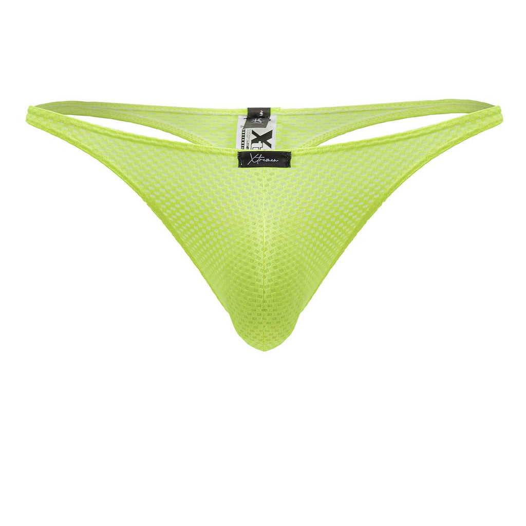 Xtremen 91226 Microfiber Thongs Color Neon Green - DealByEthan.gay loves Xtremen