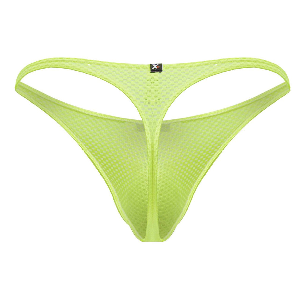 Xtremen 91226 Microfiber Thongs Color Neon Green - DealByEthan.gay loves Xtremen