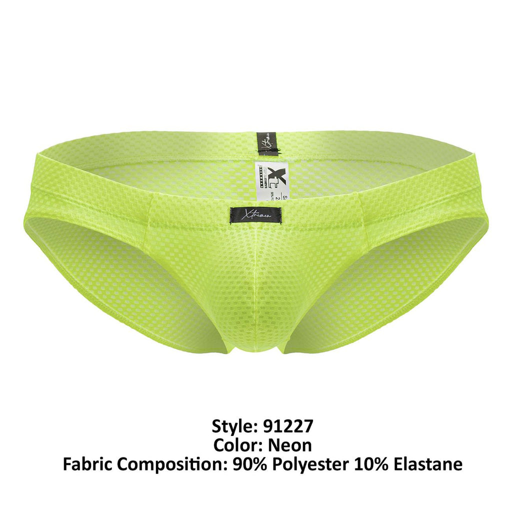 Xtremen 91227 Microfiber Briefs Color Neon Green - DealByEthan.gay loves Xtremen
